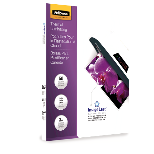 Thermal Laminating Pouches - ImageLast™, Jam Free, Letter, 3 mil, 50 pack__NA_52225 408169 Ltr 3m 50p R.png